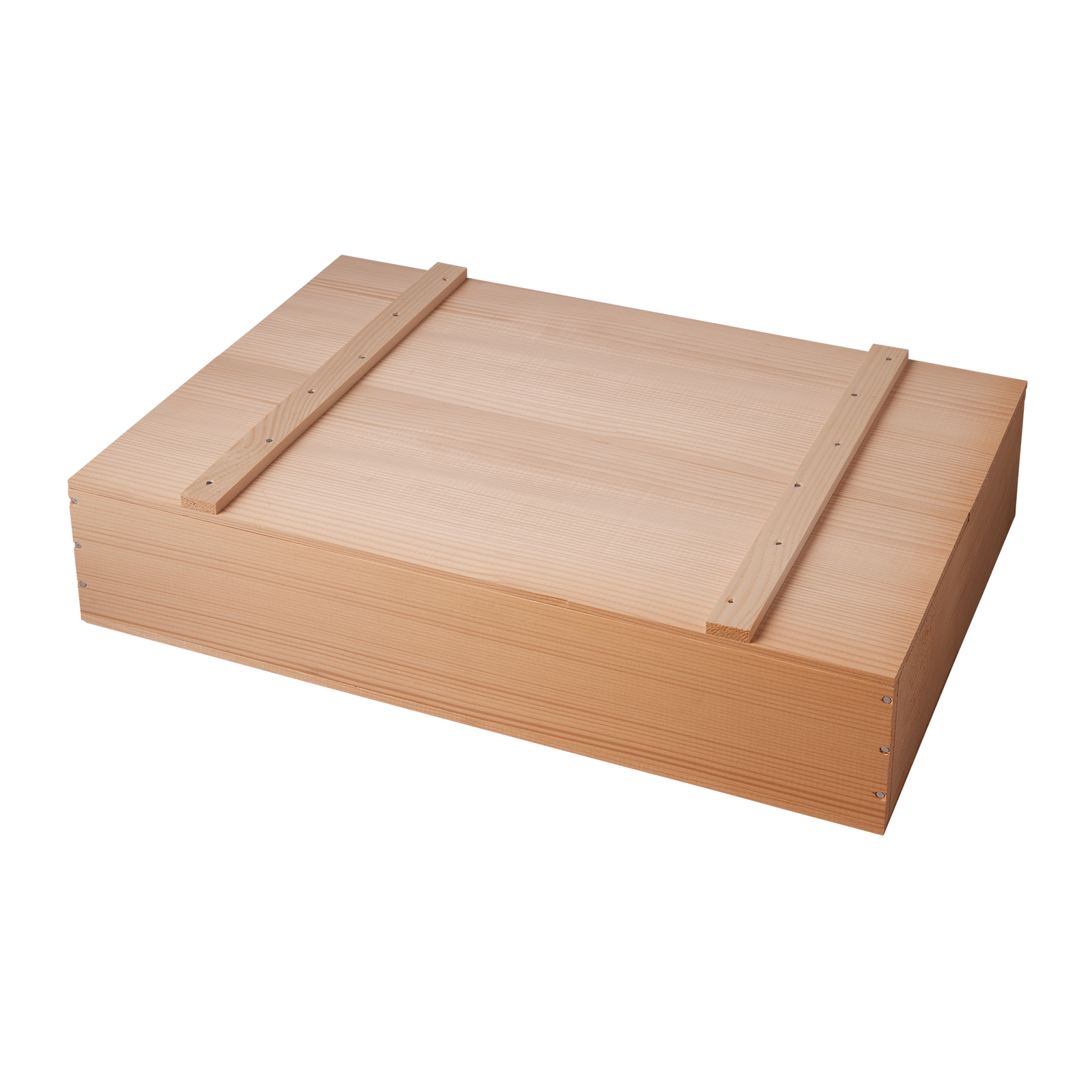 Holzkiste 6er flach