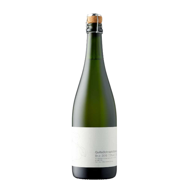 Schaumwein Quitte und Apfel 2020 Brut