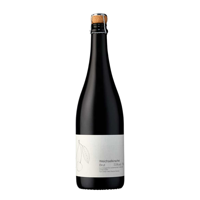 Schaumwein Weichselkirsche 2022 Brut, Aargau AOC