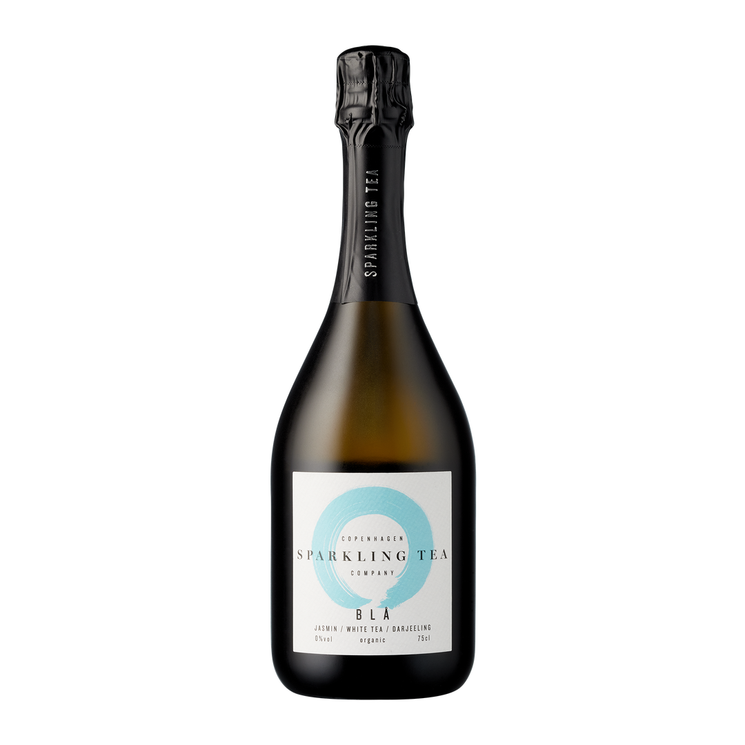 Blå Sparkling Tea, 0% vol. Alk.