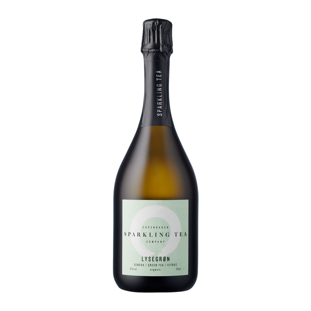 Lysegrøn Sparkling Tea, 0% vol. Alk.