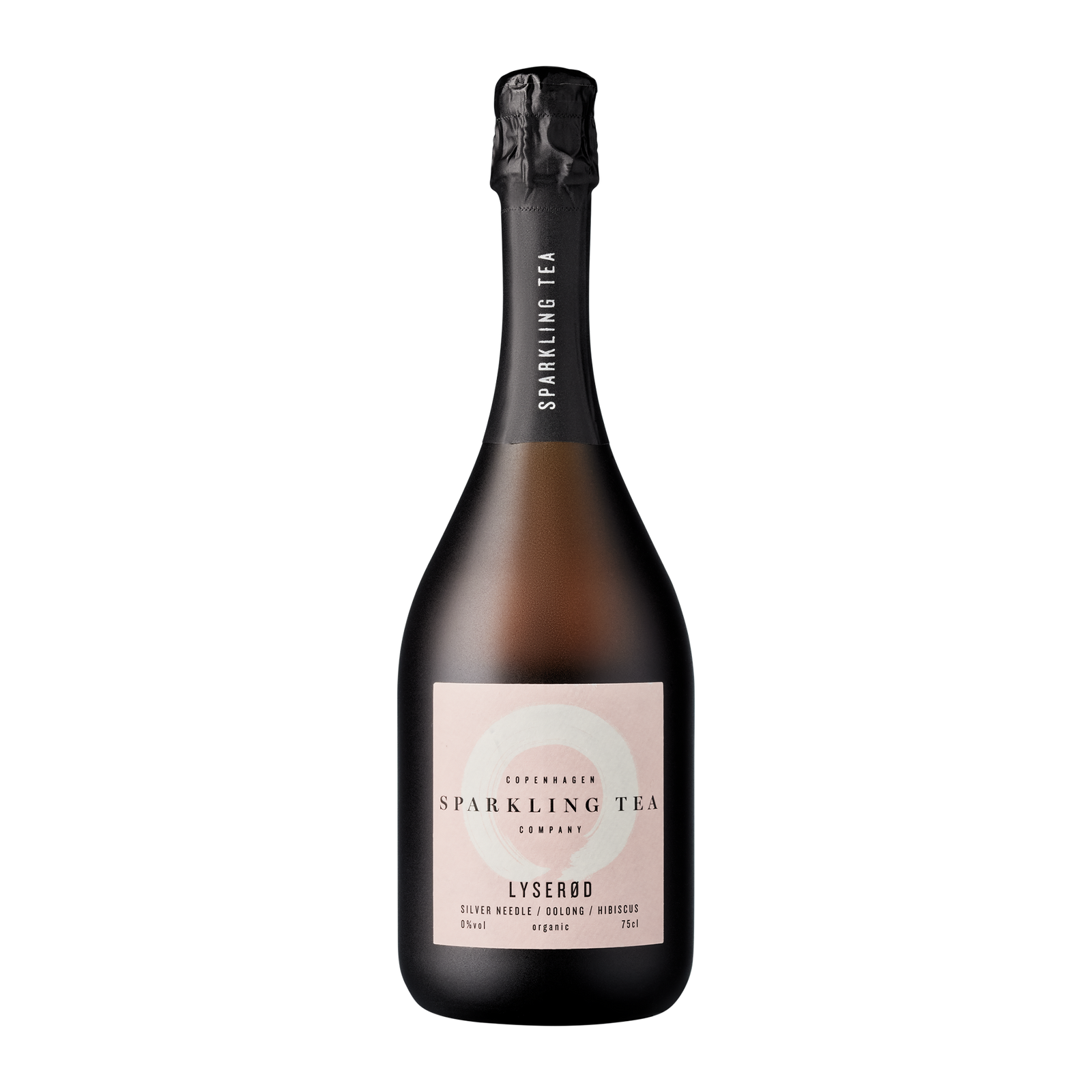 Lyserød Sparkling Tea, 0% vol. Alk.