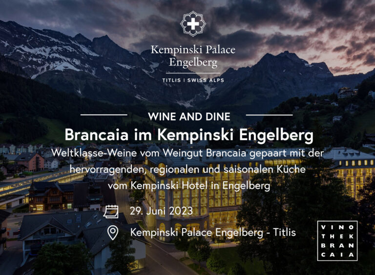 Wine and Dine: Brancaia im Kempinski Palace Engelberg