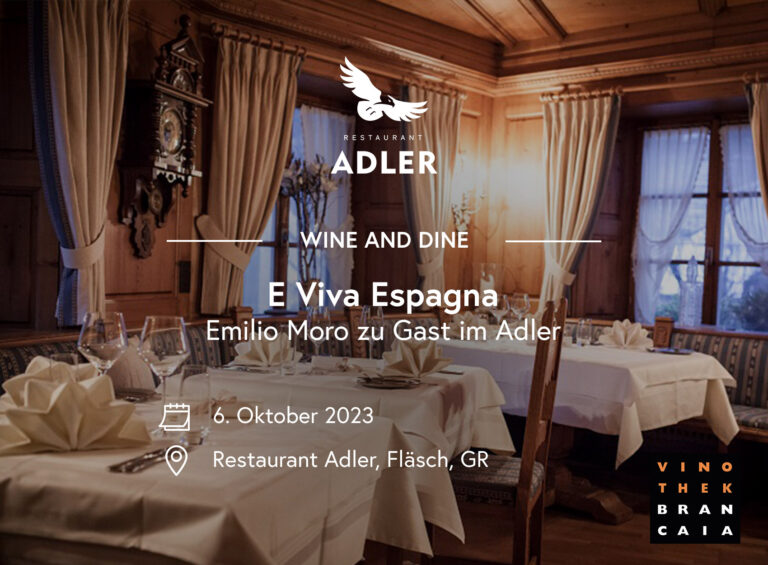 Wine and Dine: E Viva Espagna – Emilio Moro zu Gast im Adler